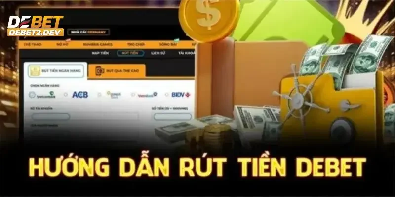 Hướng dẫn 3 cách rút tiền Debet nhanh chóng và hiệu quả